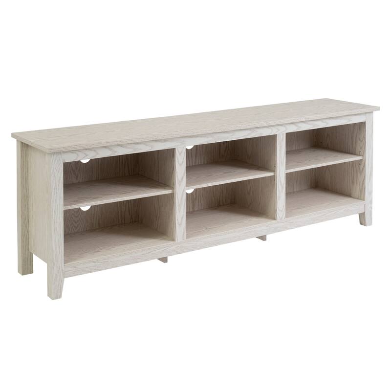 Middlebrook Designs 70-inch Wooden TV Stand with Open Storage