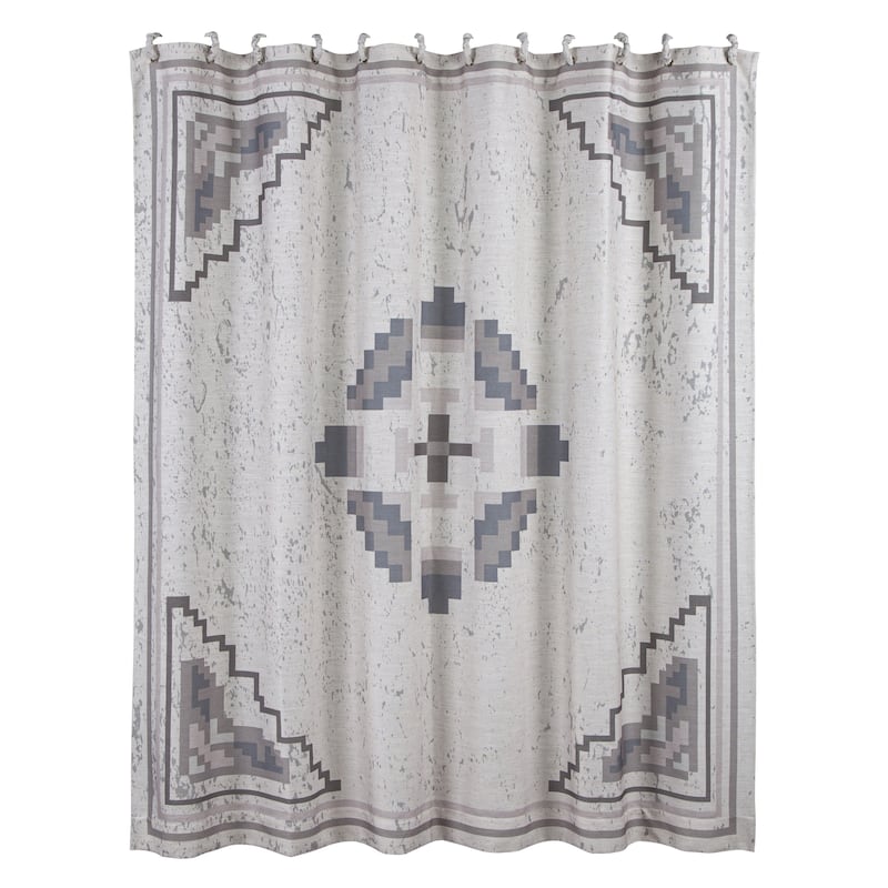 Paseo Road by HiEnd Accents Dakota Shower Curtain, 72" x 72", 1PC