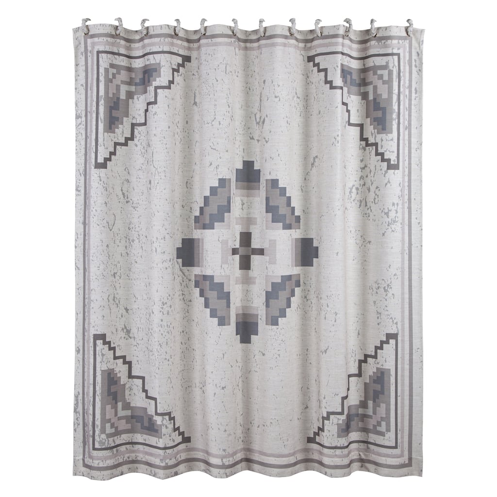 Paseo Road by HiEnd Accents Dakota Shower Curtain, 72" x 72", 1PC