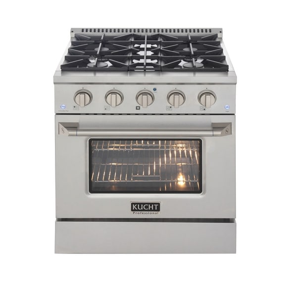 KUCHT 30 in. 4.2 cu. ft. Propane Gas Range with Sealed Burners