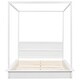 preview thumbnail 25 of 36, Canopy Bed Frame with Headboard, 4 Posters Wooden Bed Frame, No Box Spring Needed, Mattress Foundation Platform Bed for Kids