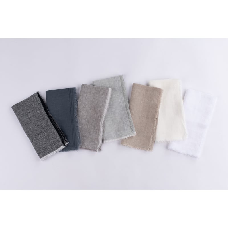 Brighton, Linen Dinner Napkin Set (Set of 4)