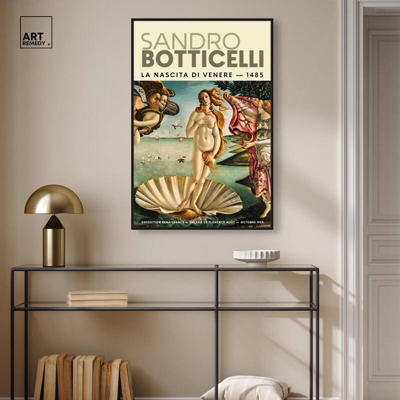 Renaissance Birth of Beauty Canvas by Art Remedy