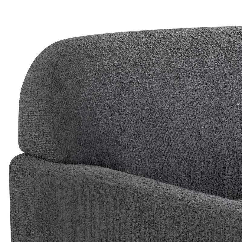 Serta Whitmore Convertible Sofa in Boucle Fabric