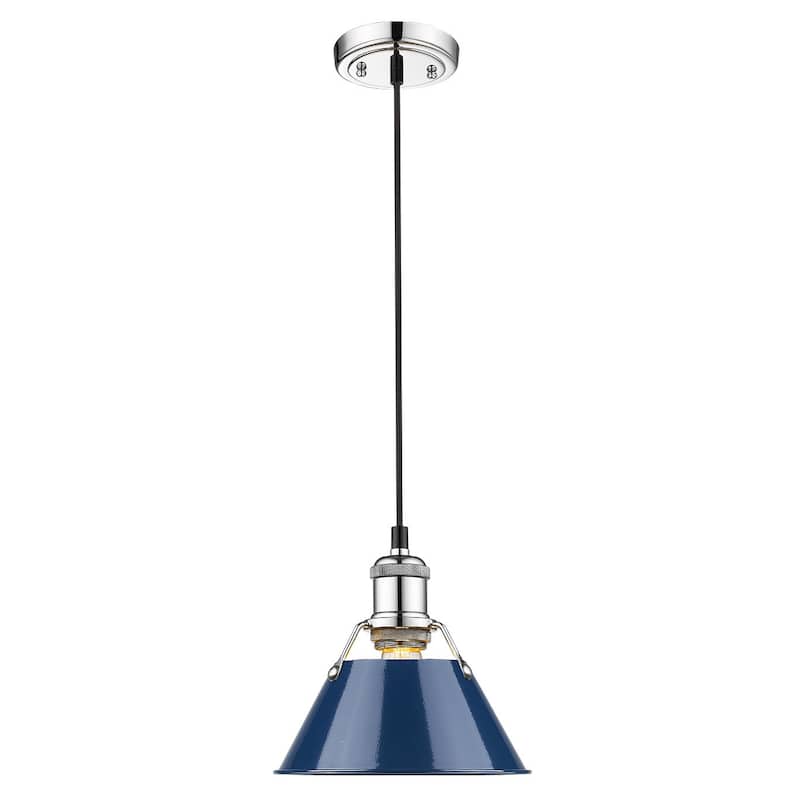 Golden Lighting 3306-S CH Orwell 8" Wide Mini Pendant