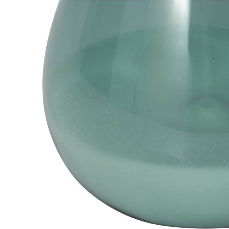 Modern Glass Hourglass Sculpture - Home Decor