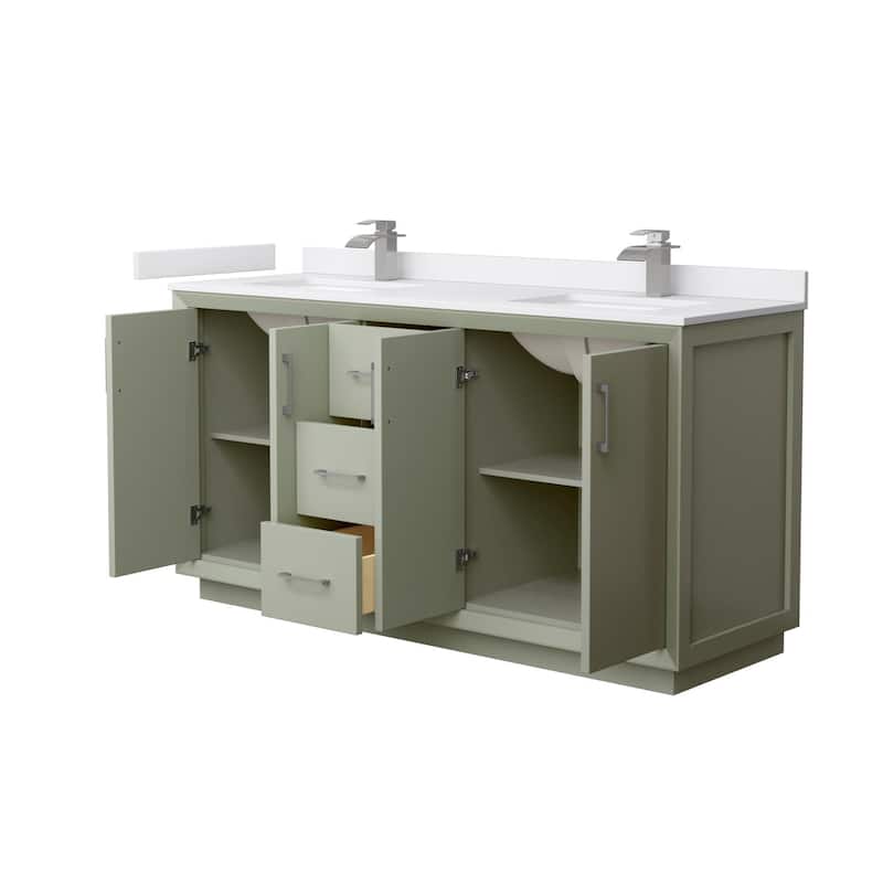 Wyndham Collection WCF414166D-VCA-UNSMXX Strada 66" Free Standing