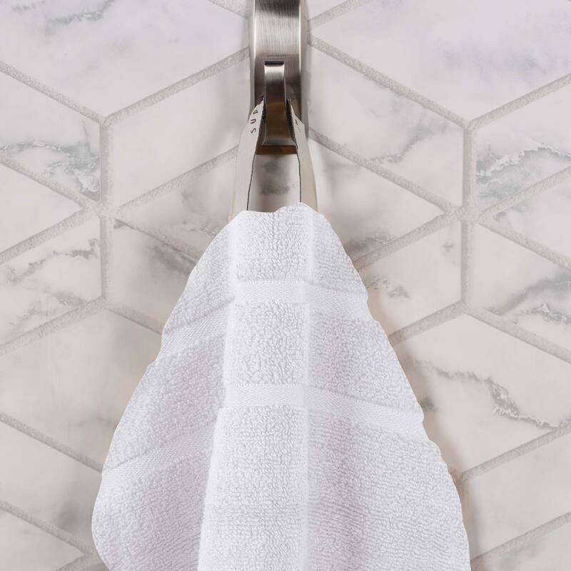 Superior Napa Zero Twist Cotton Soft Waffle Bath Towel Set of 3