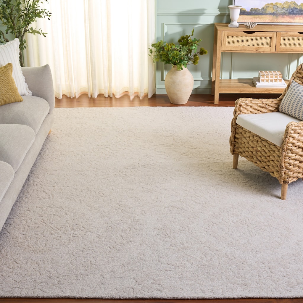 SAFAVIEH Handmade Pine Hazuko Contemporary Wool Rug