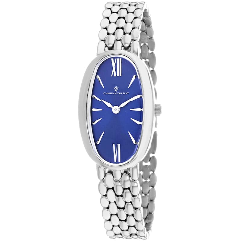 Christian Van Sant Women's Lucia Blue Dial Watch - CV1812 - 6 (36)