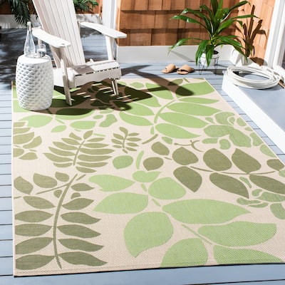 SAFAVIEH Courtyard Carme Indoor/ Outdoor Waterproof Patio Backyard Rug