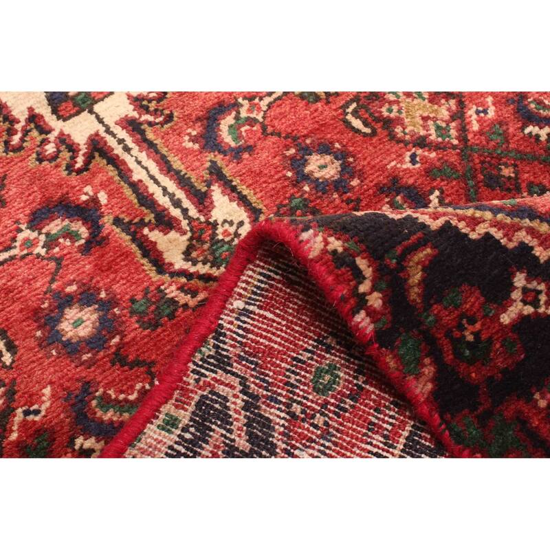 ECARPETGALLERY Hand-knotted Andelz Red Wool Rug - 2'3 x 9'4
