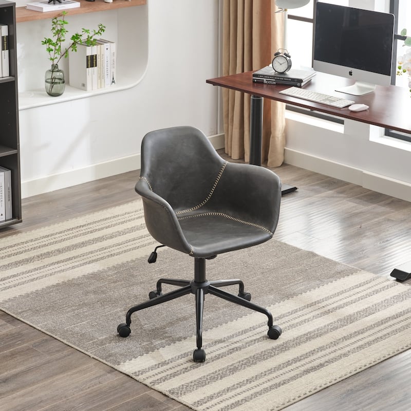 Rolling Swivel Ergonomic Office Chair with Adjustable Height