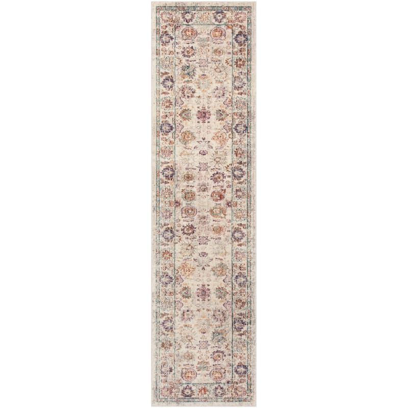 SAFAVIEH Illusion Brooke Vintage Boho Oriental Viscose Rug with