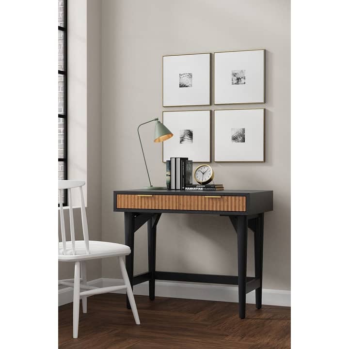 Origins by Alpine Larsen Mini Desk - Black