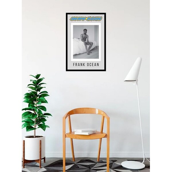 Frank Ocean In My Room Framed Poster - 24 x 36 Inch - Bed Bath