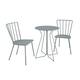 The Novogratz Poolside Collection Heidi 3 Piece Outdoor Bistro Set 3 Piece