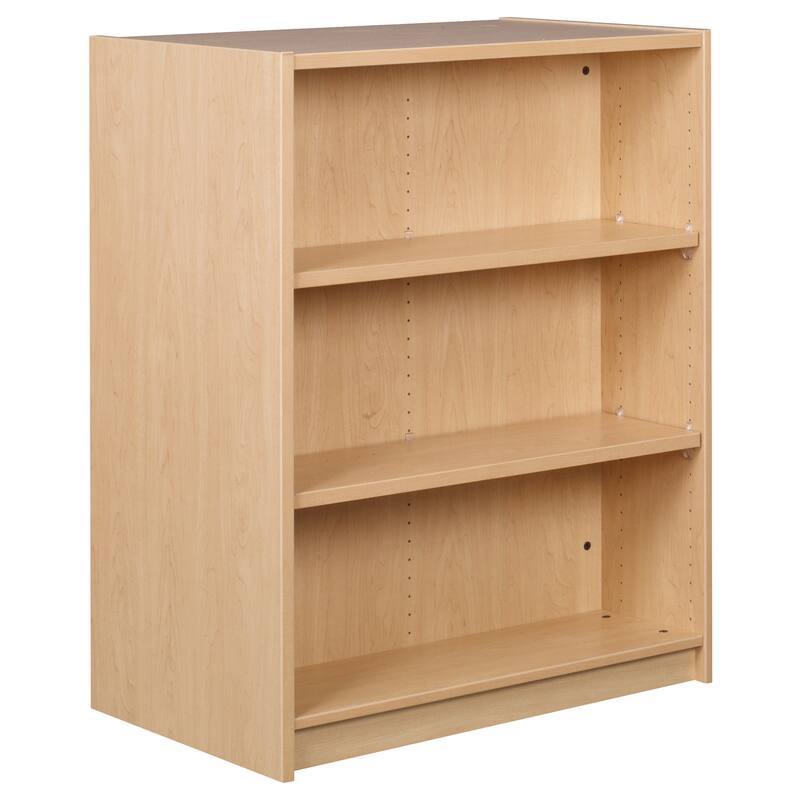 Double Face Starter Shelving Unit - 47" Tall, 6 Shelves, Adjustable Bookshelf for Home & Office