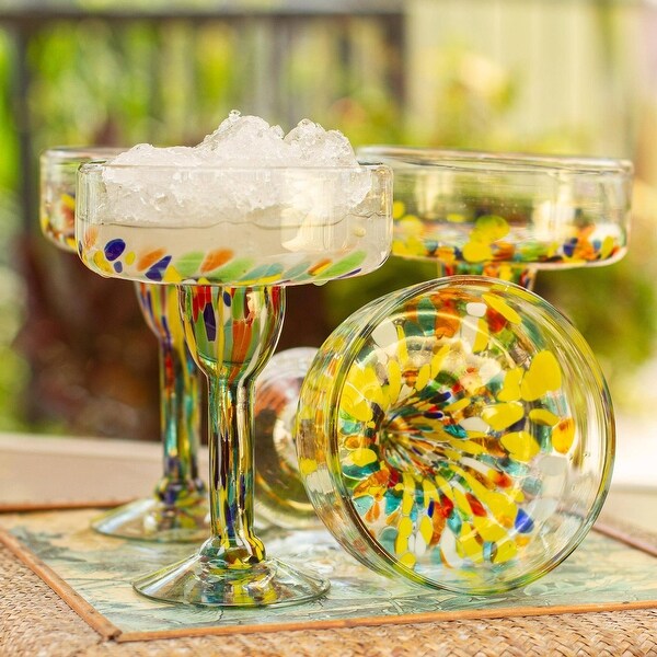 Margarita glass set discount