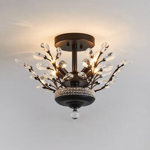 Maxax 4 - Light 16.1'' Semi Flush Mount