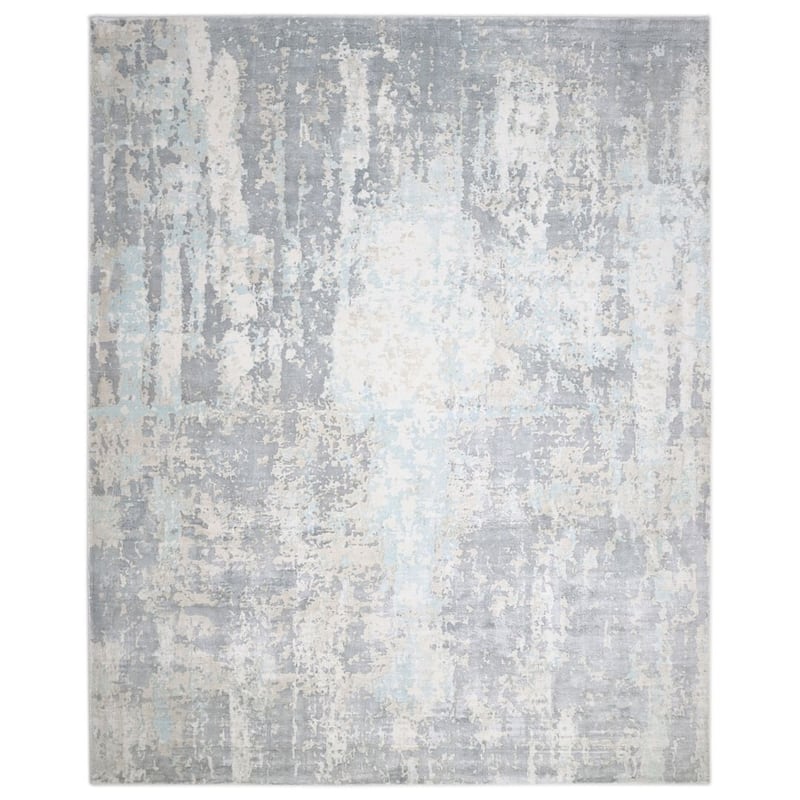 Overton Handmade Modern Contemporary Abstract Area Rug