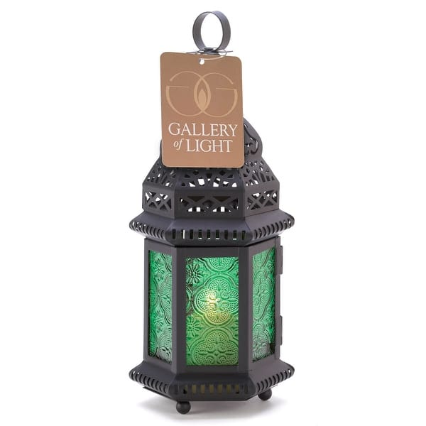 Gallery Of Light Tall Moroccan-Style Candle Lantern Gallery Of Light Tall Moroccan-Style Candle Lantern