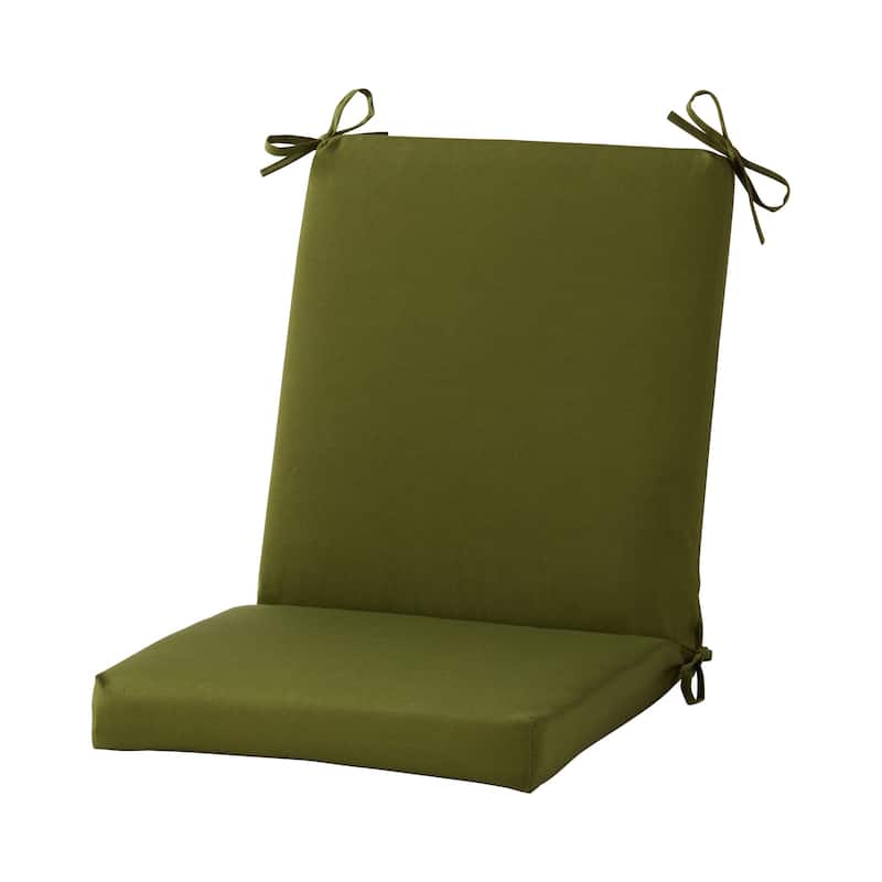 Greendale Home Fashions Outdoor High Back Chair Pad - Hunter