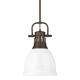 Option Rubbed Bronze / White