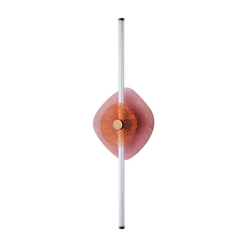 Golden Lighting 3882-39-RG PU Colorella 2 Light 5" Wide Bath Bar
