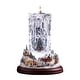 preview thumbnail 2 of 0, Diamond Cut Candle Christmas Village Decoration - 11.25"
