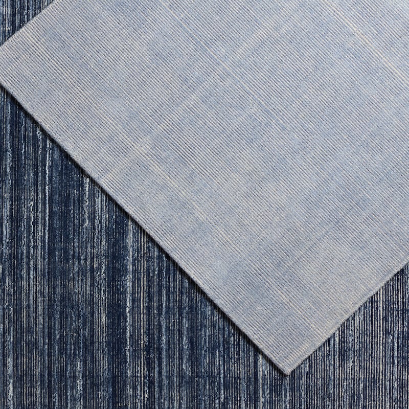 Everen Handmade Indoor/ Outdoor Solid Area Rug