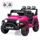 preview thumbnail 9 of 38, 12V Electric Kids Ride on Truck with Remote Control and Music - 41.5" x 26.5" x 27.5" (L x W x H)