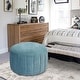 preview thumbnail 57 of 55, Furniture R Modern Solid Color Velvet Ottoman