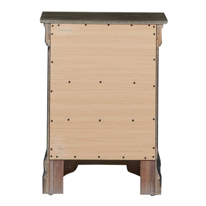 Modern Storage Nightstand with Three Roomy Drawers Bedside Table Bedroom Cabinet for Bedroom
