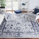 preview thumbnail 7 of 232, SAFAVIEH Adirondack Dakota Rustic Shabby Chic Distressed Rug 10' Square - Ivory/Navy - Square