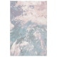 preview thumbnail 30 of 41, SAFAVIEH Glacier Keesha Modern Abstract Rug 4' x 6' - Pink/Blue - Rectangle