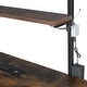 preview thumbnail 13 of 30, Metal LED Loft Bed with Built-in Work Station,Multiple Storage,Twin Size