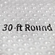 preview thumbnail 14 of 17, 12-mil Solar Blanket for Round 15-ft Above-Ground Pools - Clear 30-ft Round