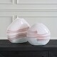 preview thumbnail 4 of 3, Uttermost 18159 Blush Glass Decorative Vases - Set of 2