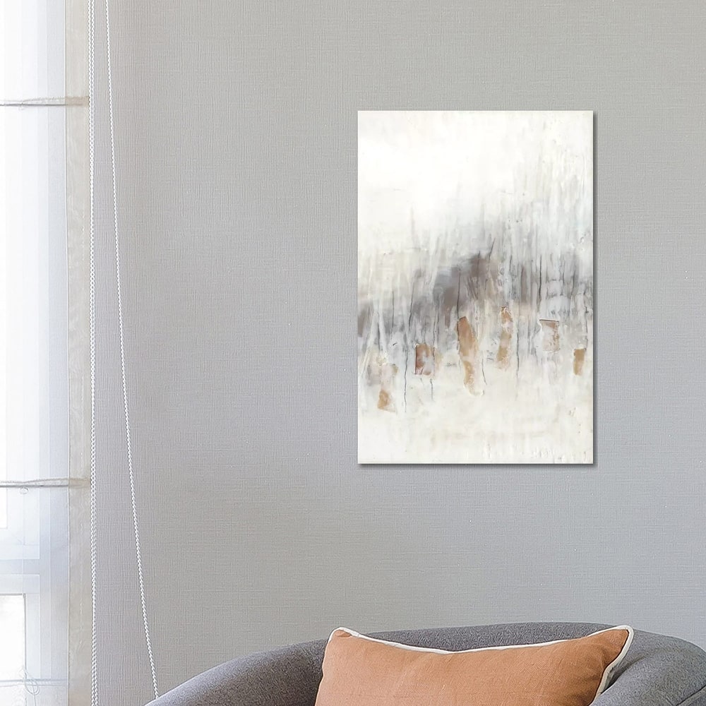 iCanvas "Neutral Wave II" by Jennifer Goldberger Canvas Print