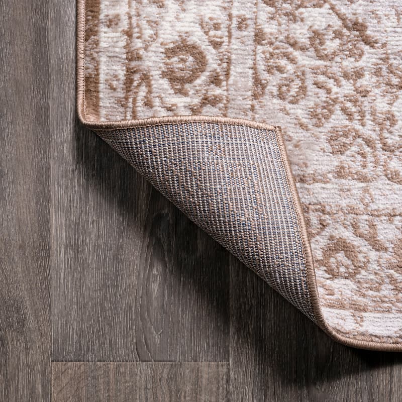 JONATHAN Y Rosalia Cottage Medallion Area Rug