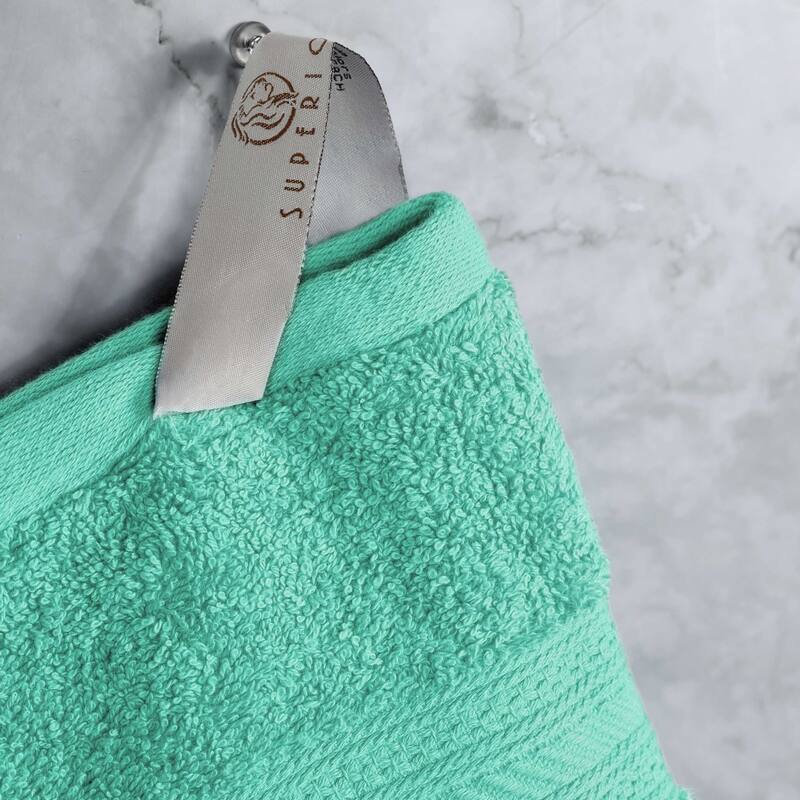 Superior Long Staple Combed Cotton Solid Bath Sheet - (Set of 2)