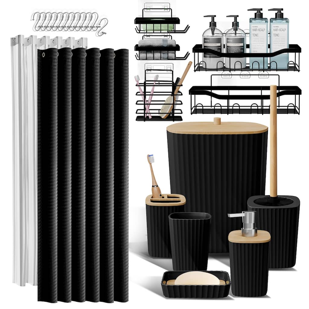 Empyrean Shower Caddy and Bathroom Accessories Set