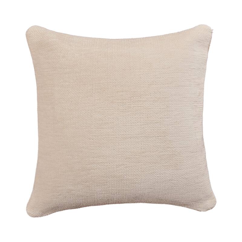 HomeRoots Chenille Throw Pillow
