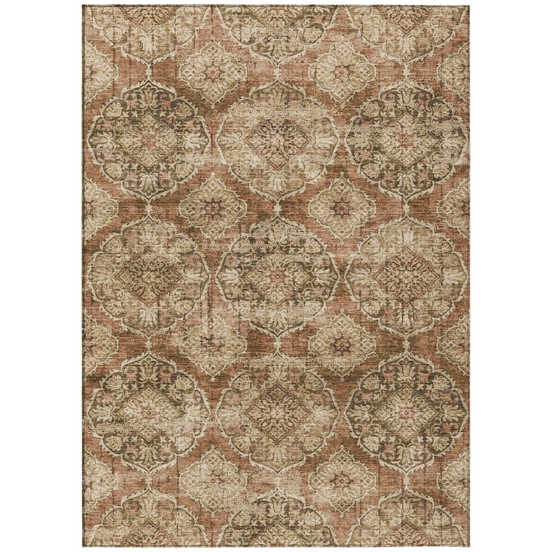 Machine Washable Indoor/Outdoor Farmhouse Jo Chantille Rug