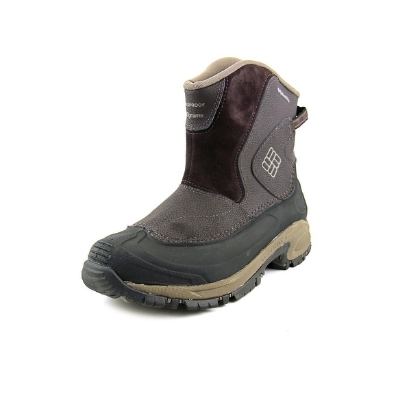 Columbia Bugaboot Slip Round Toe Leather Snow Boot