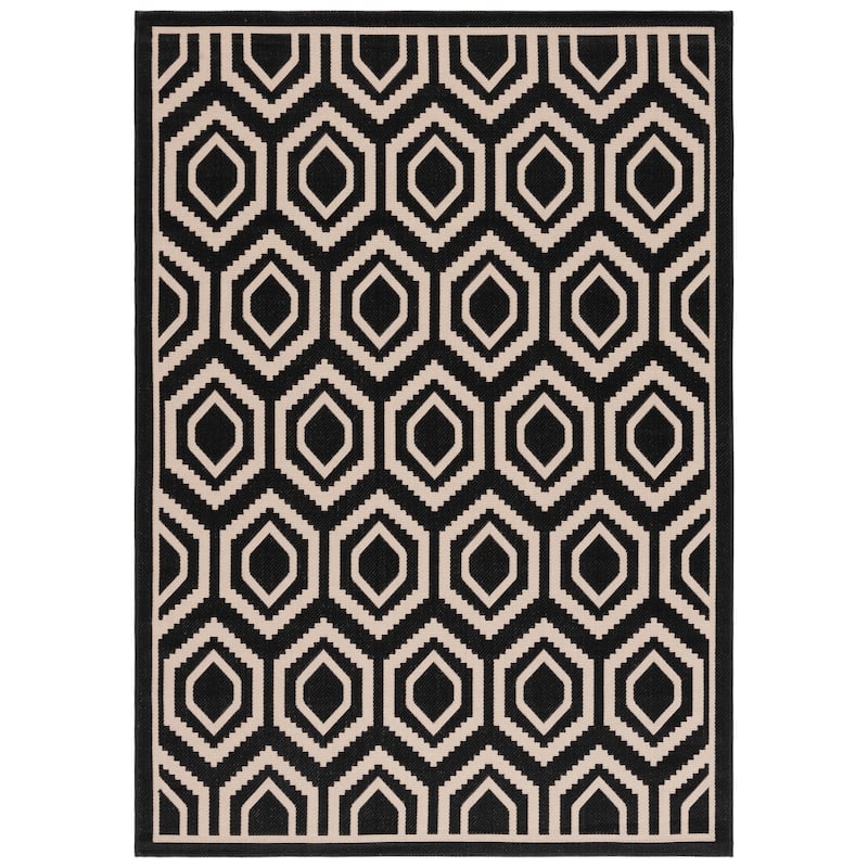 SAFAVIEH Courtyard Carolee Indoor/ Outdoor Patio Backyard Rug