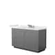 Option Dark Gray, Nickel Trim, White Quartz Top