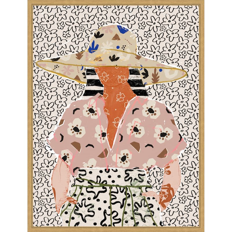 Pattern Play No.14 by Treechild (23 x 30 in.), Framed Canvas Wall Art Print