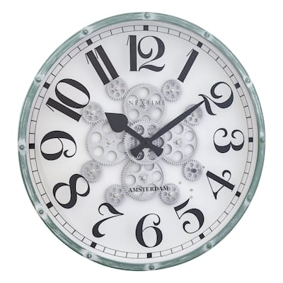 Henry Moving Gear 20 inch Wall Clock